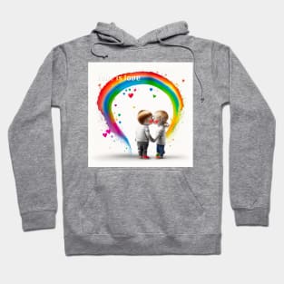 [AI Art] Best learned young: love is love Hoodie